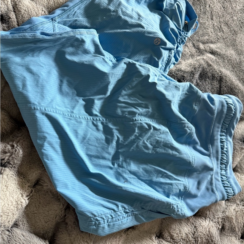 Light Blue Athletic capris